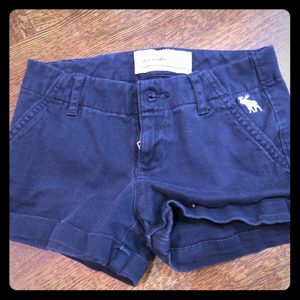 Abercrombie and Fitch blue shorts